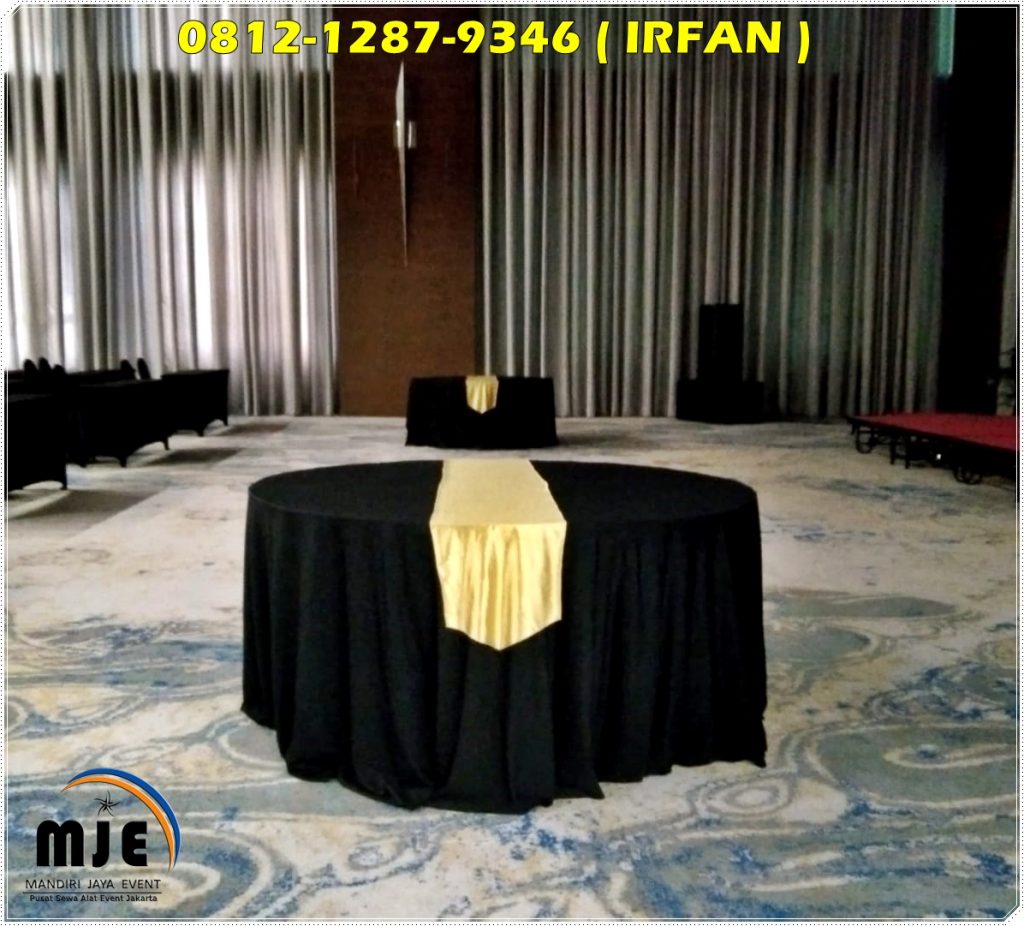 Rental Round Table Dengan Berbagai Jenis Cover Cocok Untuk Setiap Event