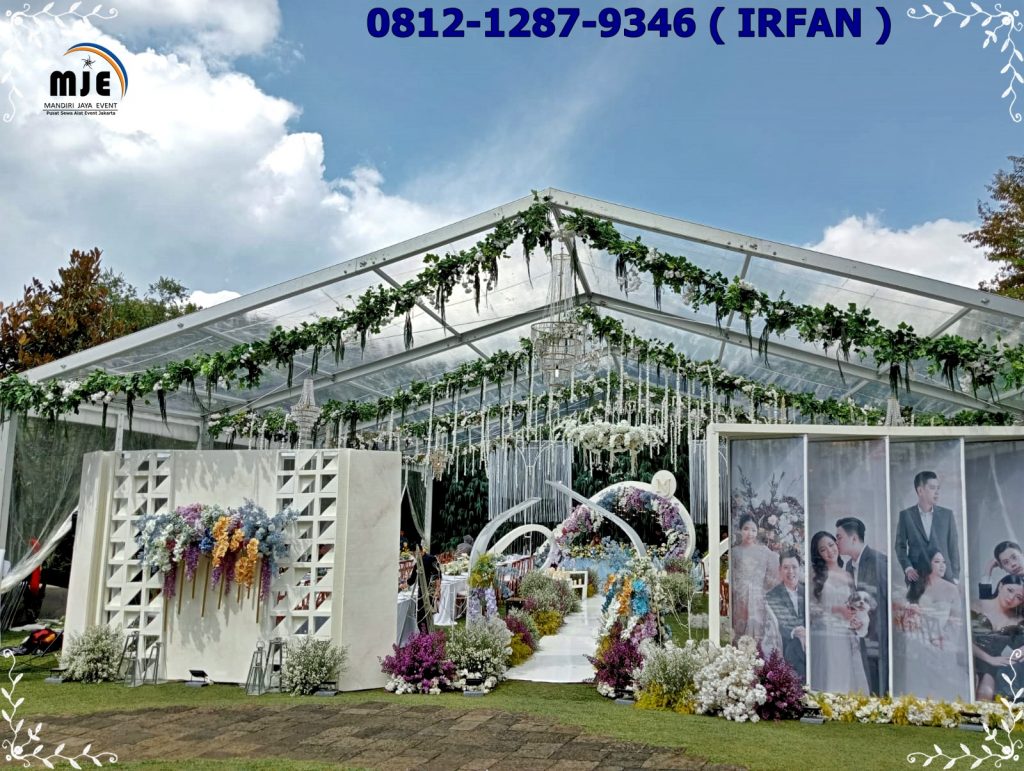 Sewa Tenda Transparan Terbaru Event Wedding Bogor