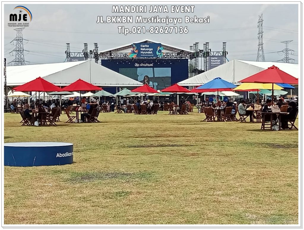 Disewakan Tenda Parasol Untuk Event Outdoor Jakarta 