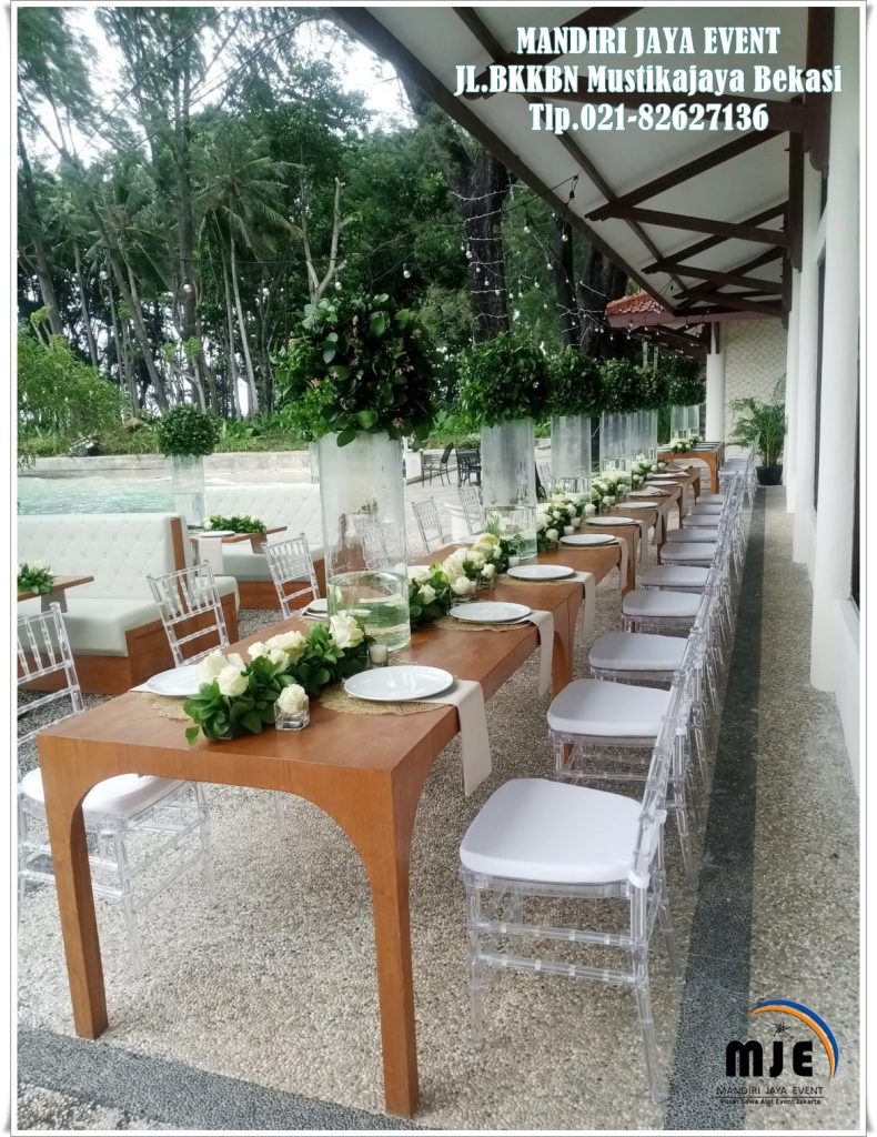 Pusatnya Sewa Kursi Acrylic Dan Long Table Harga Murah Jakarta