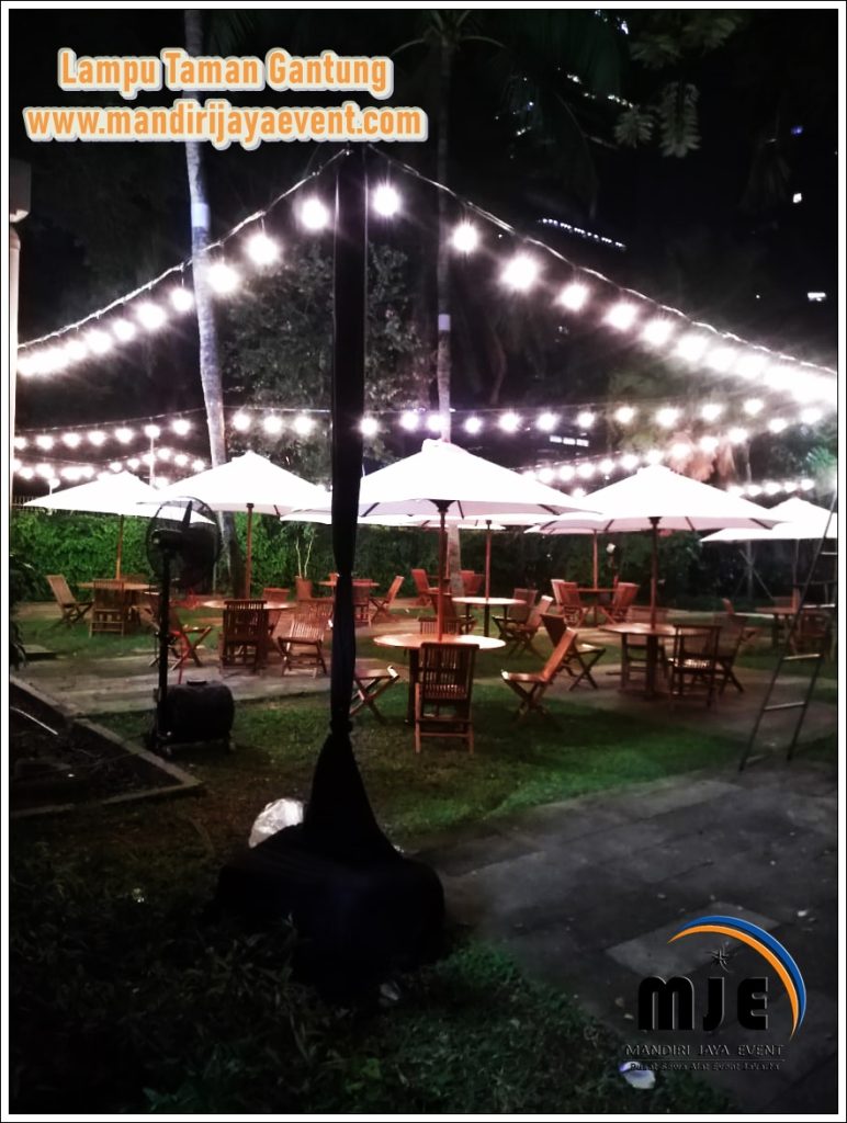 Sewa Lampu Taman Cafe Gantung Terbaru Jakarta Pusat