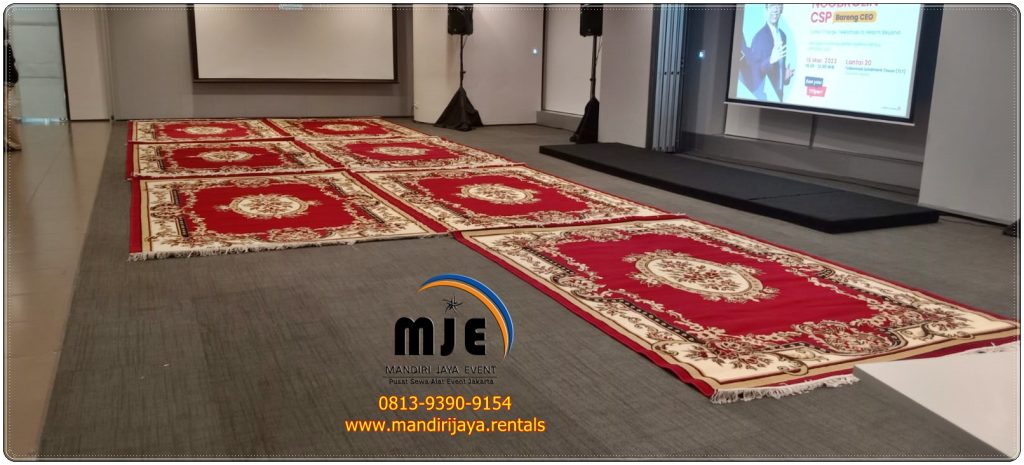 Sewa Karpet Permadani Persiapan Ramadhan 2023 Jakarta