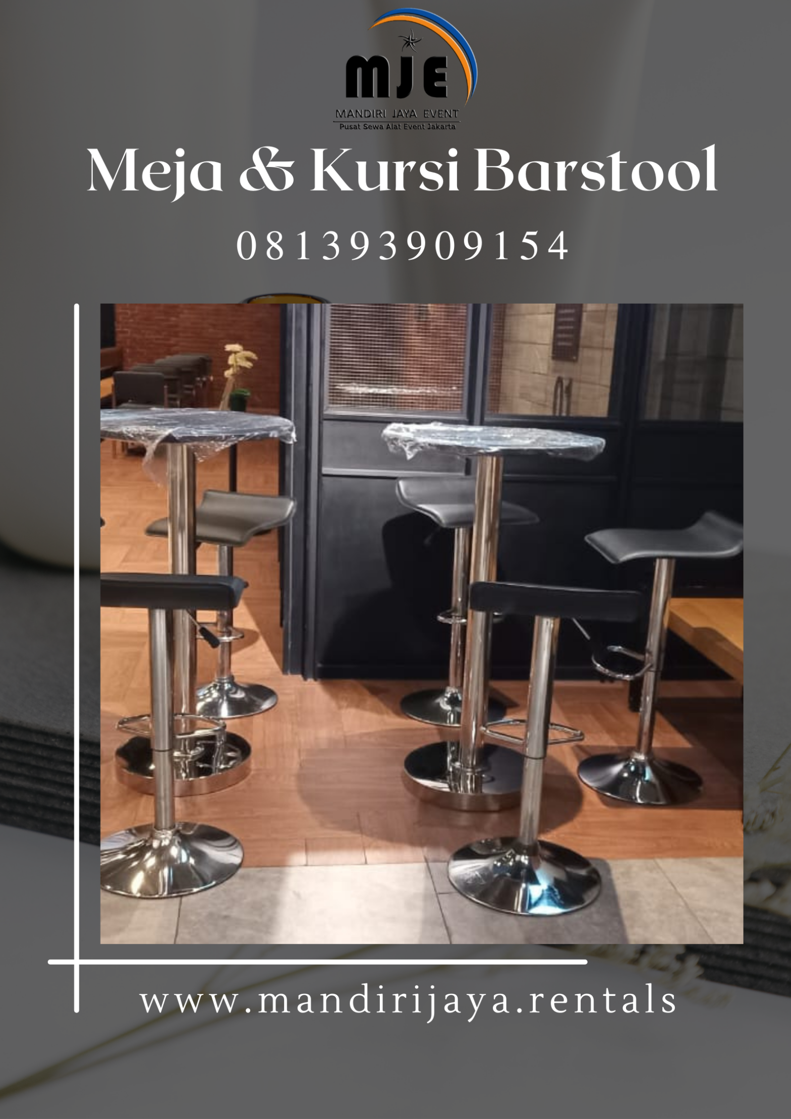 Sewa Meja Dan Kursi Barstool Rawasari Cempaka Putih Jakarta Pusat