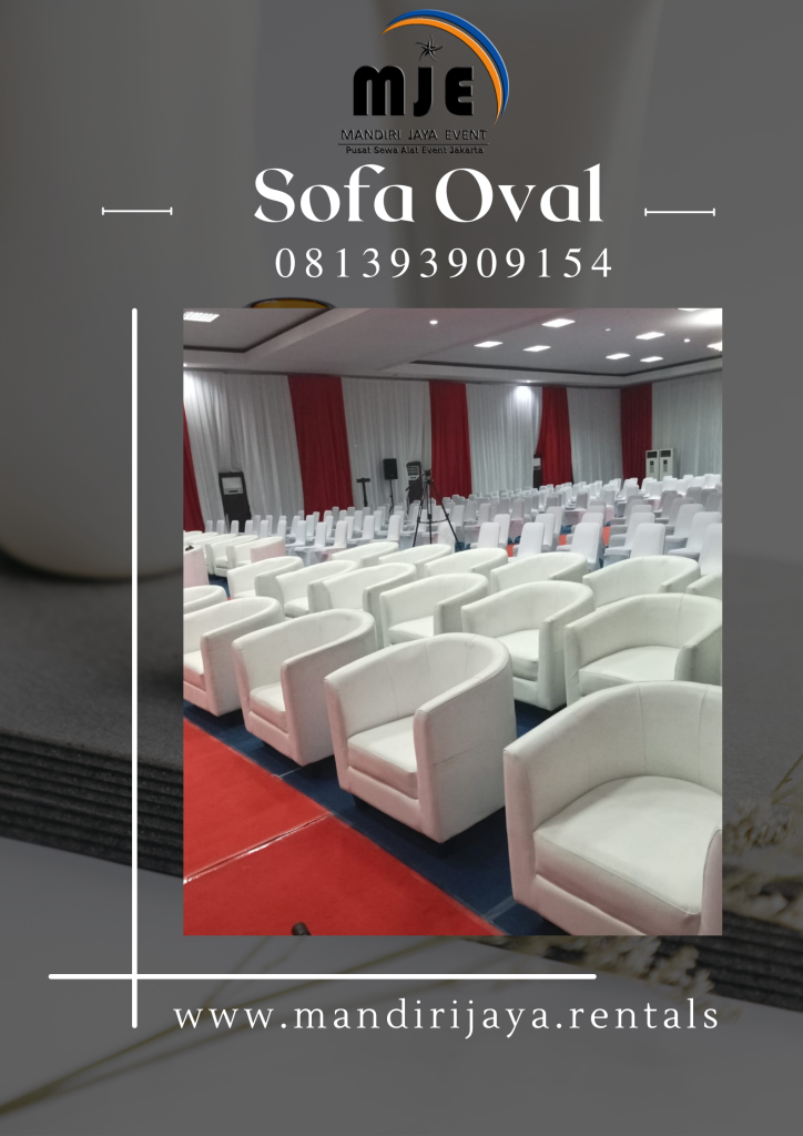 Sewa Sofa Event Oval Duren Sawit Jakarta Timur
