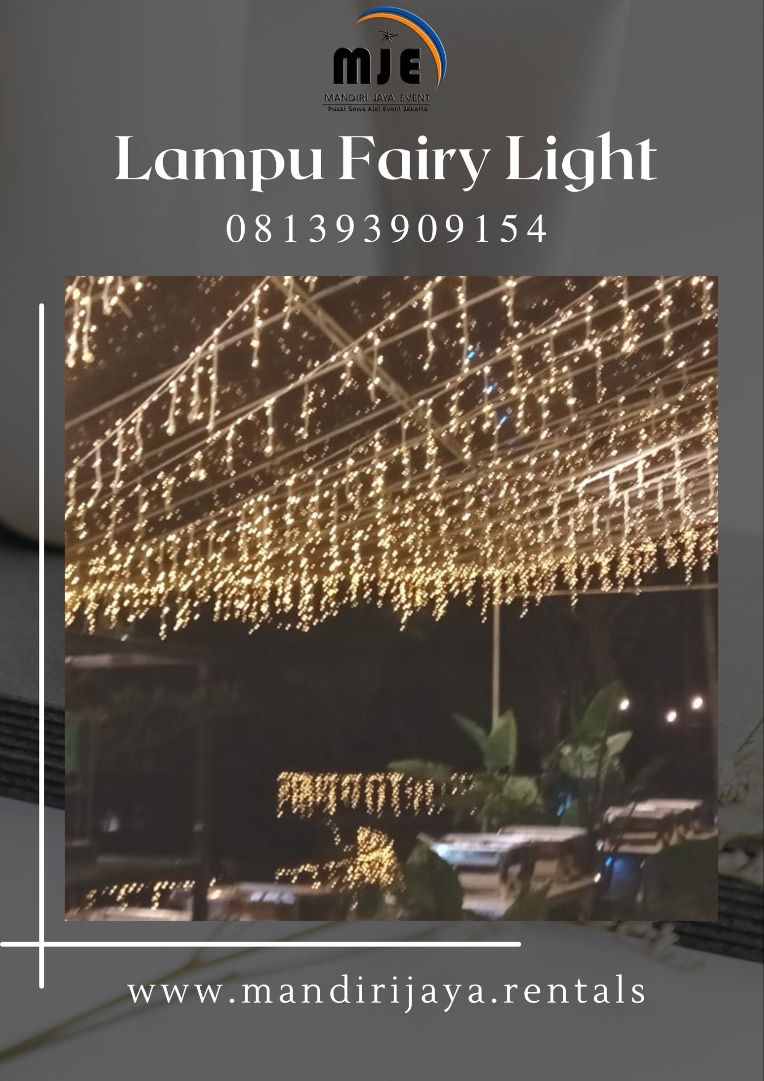 Rental Lampu Fairy Light Serpong Tangerang Selatan