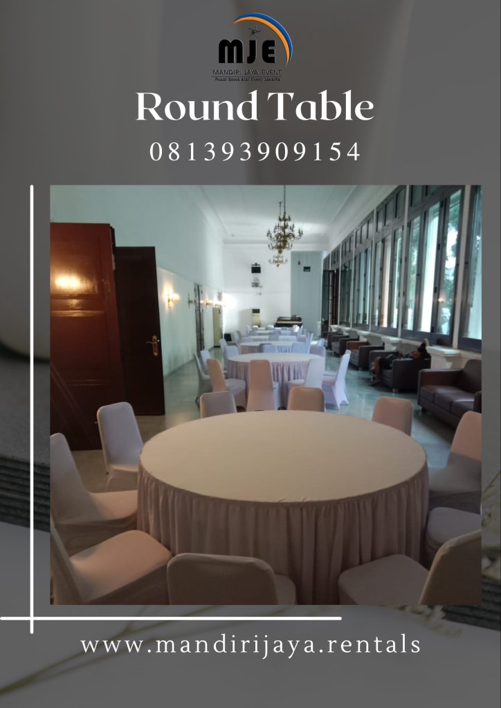 Sewa Round Table Keagungan Taman Sari Jakarta Barat