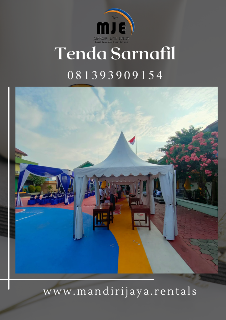 Sewa Tenda Sarnafil Putih Bersih Jakarta Timur
