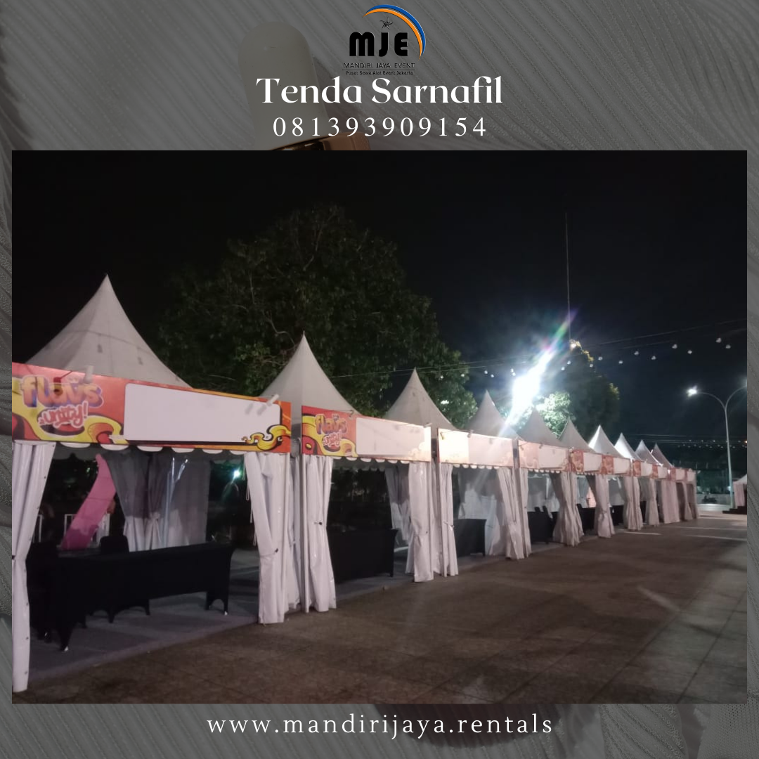 Sewa tenda sarnafil Kamal Muara Penjaringan Jakarta Utara