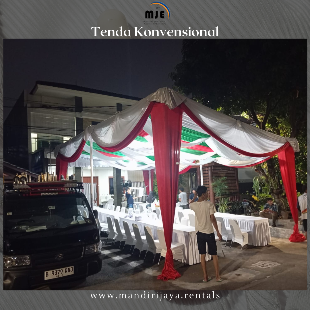 Sewa Tenda Konvensional Jababeka Bekasi