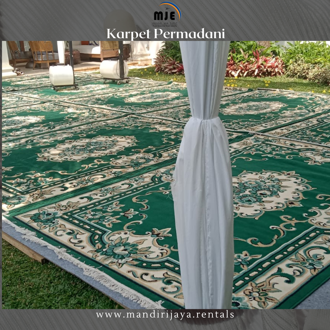 Sewa Karpet Permadani Stok Ratusan Pcs Jakarta Pusat