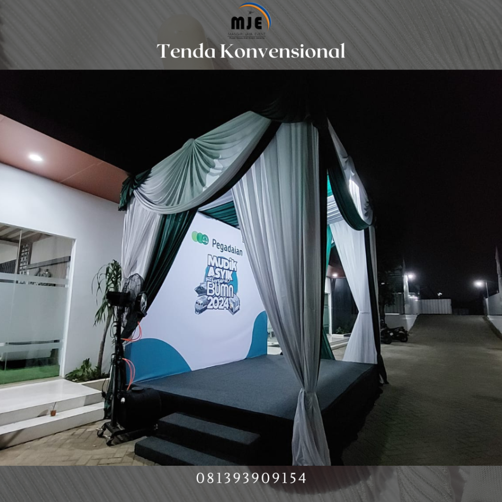 Sewa Tenda Konvensional Menteng Dalam Tebet Jakarta Selatan