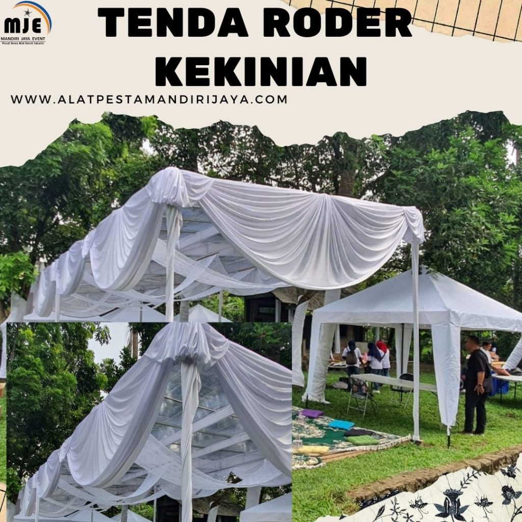 Sewa Tenda Roder Kekinian Area Tangerang Selatan